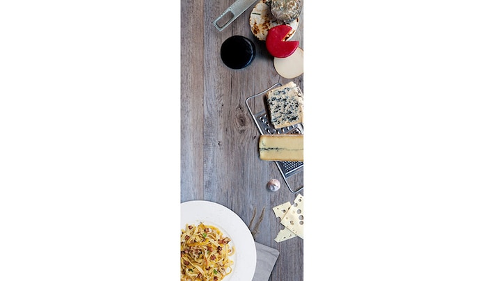 Pasta Gratin with Parmesan Cheese