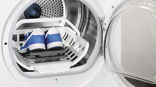 best way to dry shoes in dryer