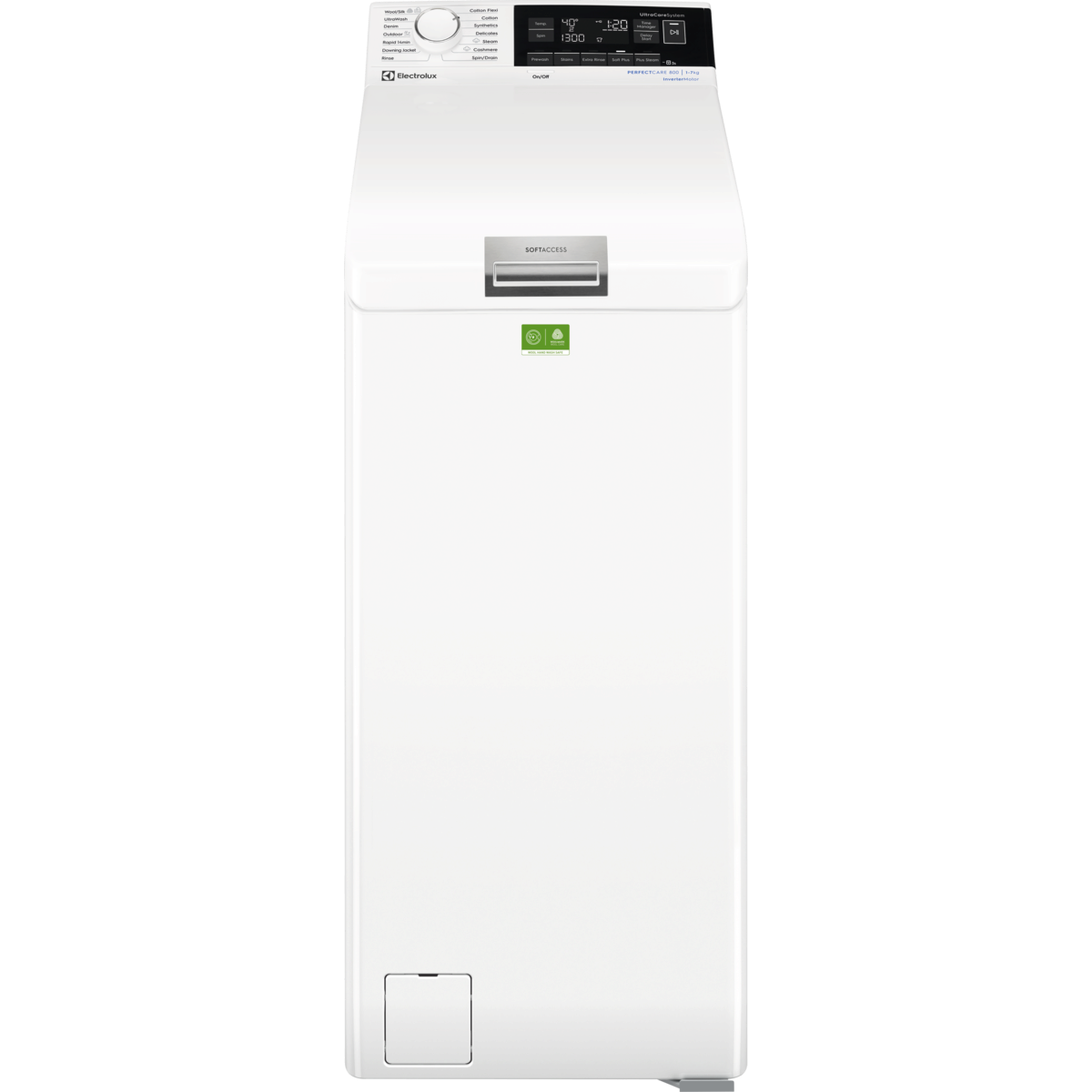 7kg 1200rpm Top Load Washing Machine EW7T3722AE | Electrolux Hong Kong