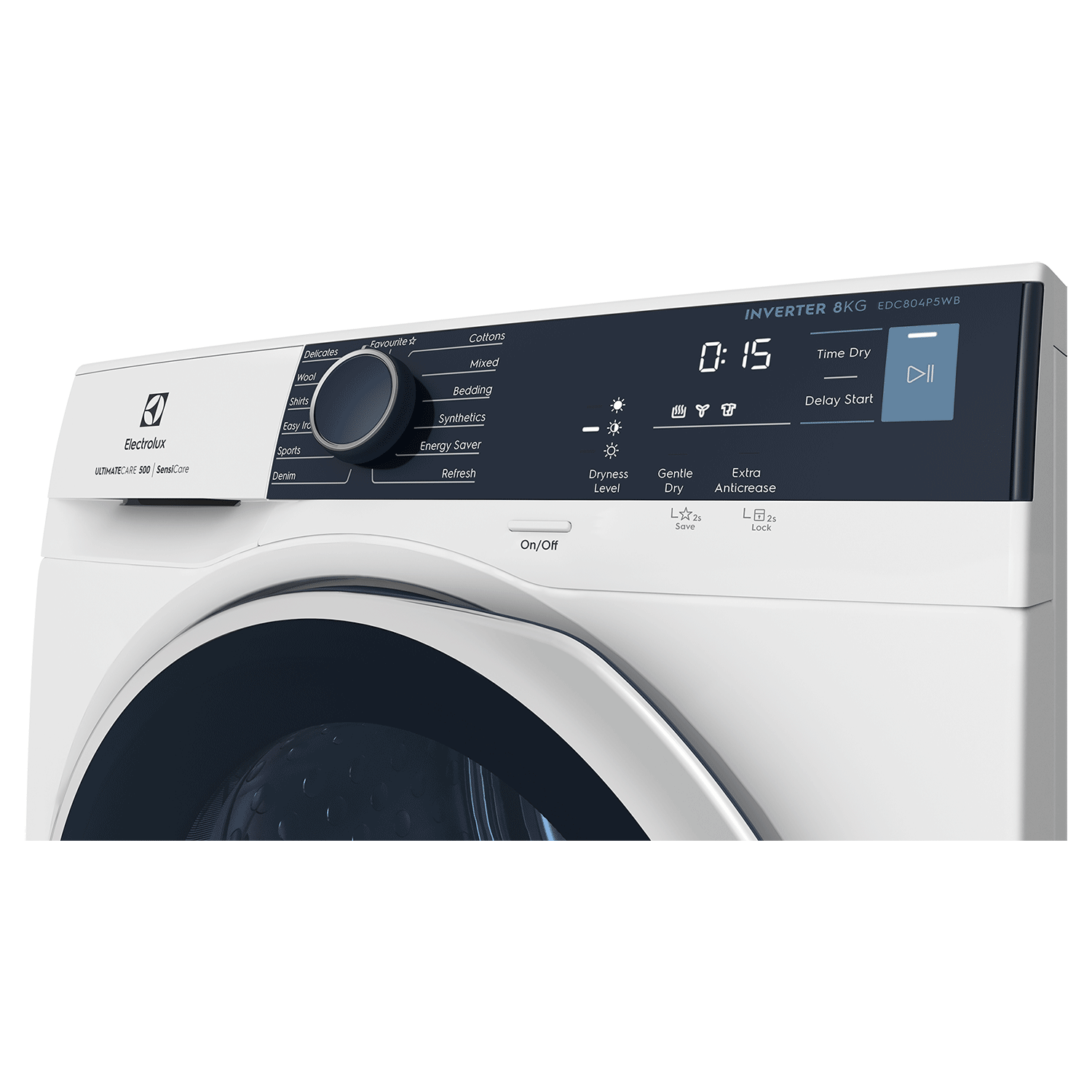 8kg UltimateCare 500 condenser dryer EDC804P5WB Electrolux Hong Kong