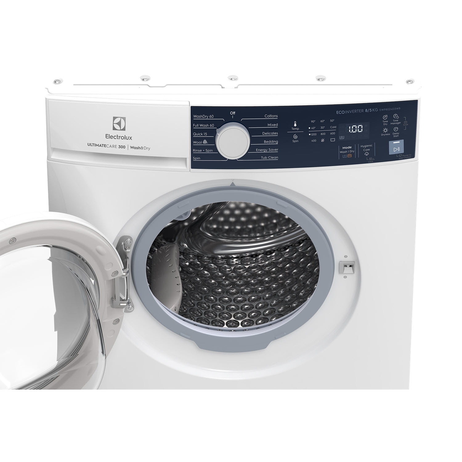 8/5kg UltimateCare 300 builtunder washer dryer EWP8024D3WB