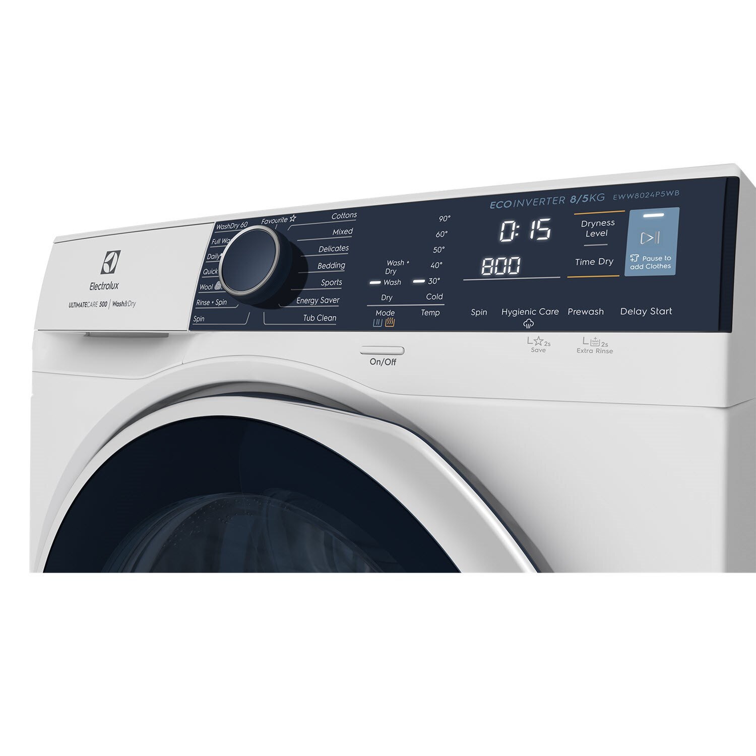 8/5kg UltimateCare 500 washer dryer EWW8024P5WB Electrolux Hong Kong